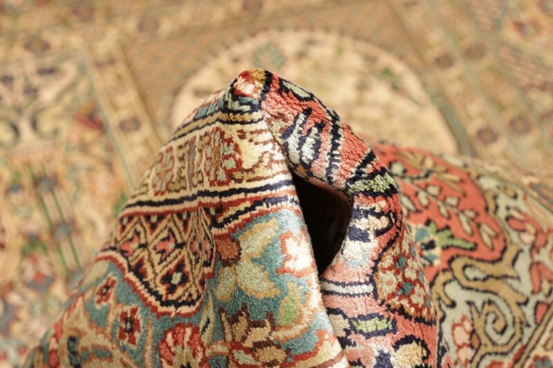 Kashmir Oriental Rug 93 × 153 cm, Silk, hand-knotted — view 9