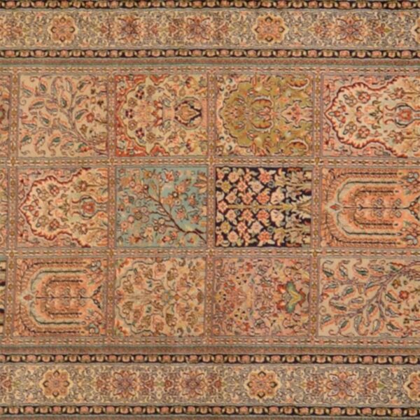 Kashmir Oriental Rug 95 × 545 cm, Silk, hand-knotted — view 4