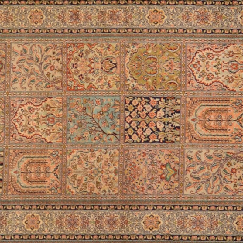 Kashmir Oriental Rug 95 × 545 cm, Silk, hand-knotted — view 4