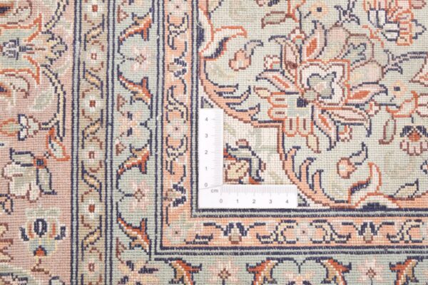 Kashmir Oriental Rug 170 × 250 cm, Silk, White/Beige, hand-knotted — view 3