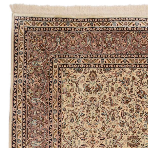 Kashmir Oriental Rug 179 × 276 cm, Silk, hand-knotted, fine — view 6
