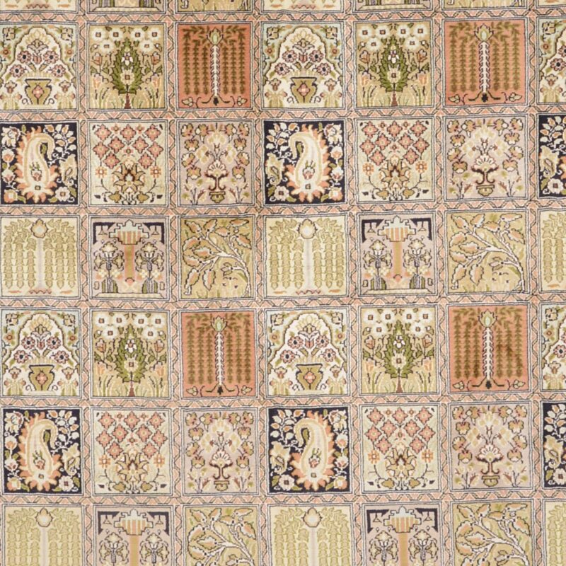 Kashmir Oriental Rug 185 × 282 cm, Silk, hand-knotted — view 5