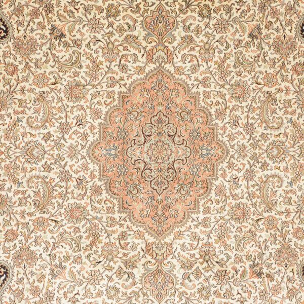 Kashmir Oriental Rug 205 × 298 cm, Silk, hand-knotted — view 4