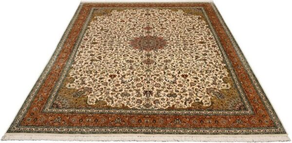 Kashmir Oriental Rug 240 × 331 cm, Silk, hand-knotted — view 2