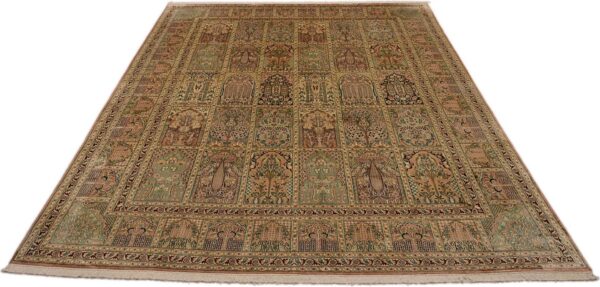 Kashmir Oriental Rug 243 × 320 cm, Silk, hand-knotted — view 2