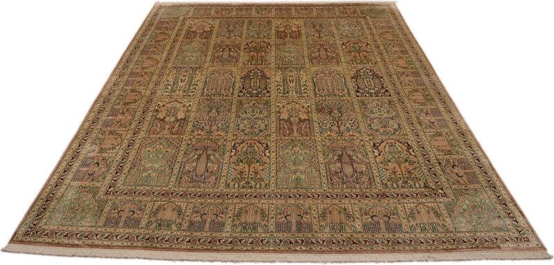 Kashmir Oriental Rug 243 × 320 cm, Silk, hand-knotted — view 2