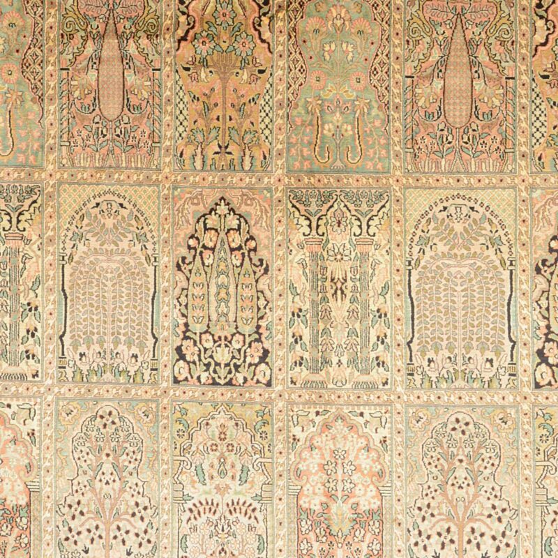 Kashmir Oriental Rug 243 × 320 cm, Silk, hand-knotted — view 4