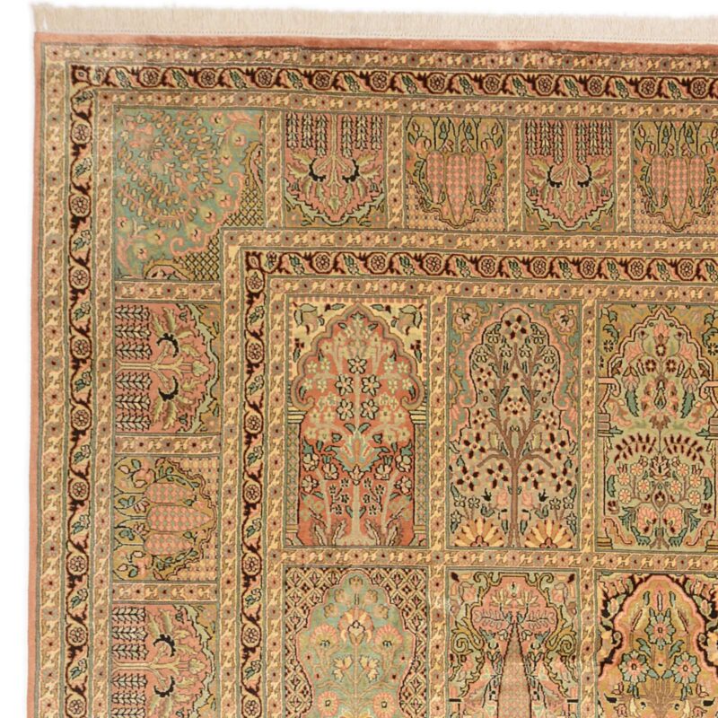 Kashmir Oriental Rug 243 × 320 cm, Silk, hand-knotted — view 5