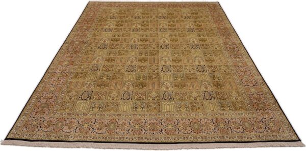Kashmir Oriental Rug 246 × 343 cm, Silk, hand-knotted — view 2