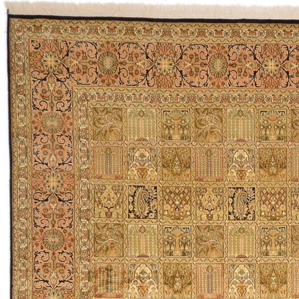 Kashmir Oriental Rug 246 × 343 cm, Silk, hand-knotted — view 5