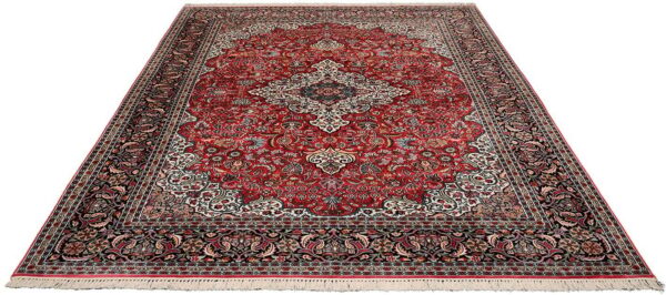 Kashmir Oriental Rug 271 × 365 cm, Silk, hand-knotted — view 2 Kashmir Oriental Rug 271 × 365 cm, Silk, hand-knotted — view 2