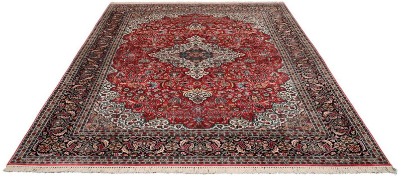 Kashmir Oriental Rug 271 × 365 cm, Silk, hand-knotted — view 2 Kashmir Oriental Rug 271 × 365 cm, Silk, hand-knotted — view 2