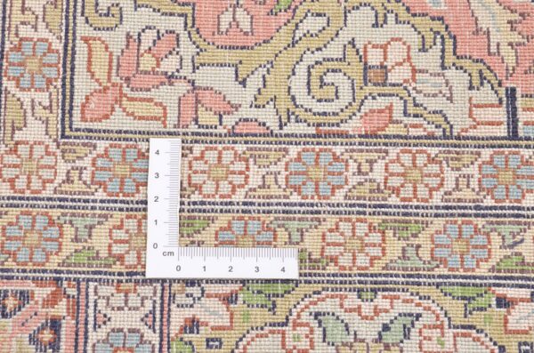 Kashmir Oriental Rug 94 × 308 cm, Silk, hand-knotted, Indian — view 4