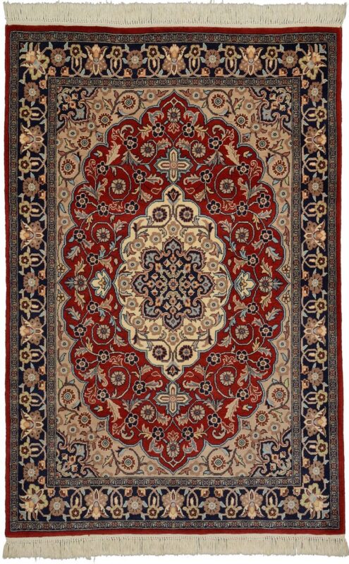 Kerman Oriental Rug 123 × 184 cm, Wool, hand-knotted Kerman Oriental Rug 123 × 184 cm, Wool, hand-knotted