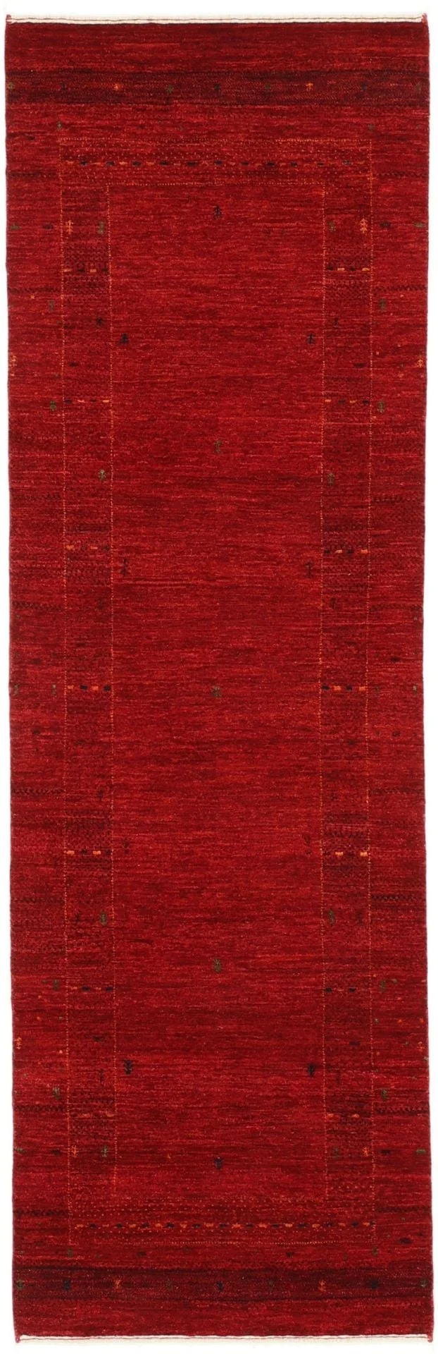 Loribaft Oriental Rug 80 × 251 cm, Silk, hand-knotted