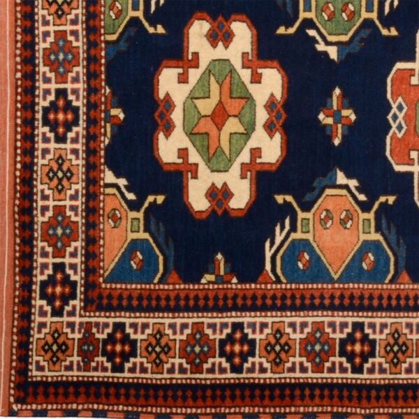 Moltai Oriental Rug 154 × 183 cm, Wool, hand-knotted, 50 years old — view 4 Moltai Oriental Rug 154 × 183 cm, Wool, hand-knotted, 50 years old — view 4