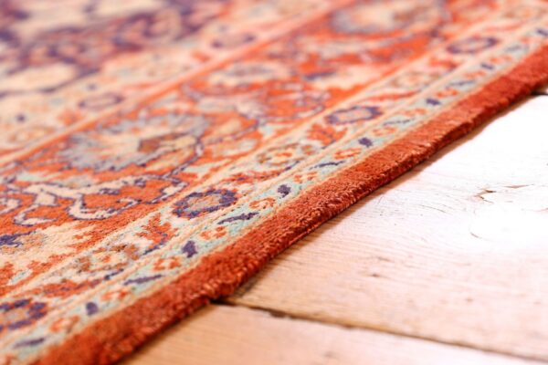Peking Oriental Rug 105 × 146 cm, Silk, hand-knotted — view 6
