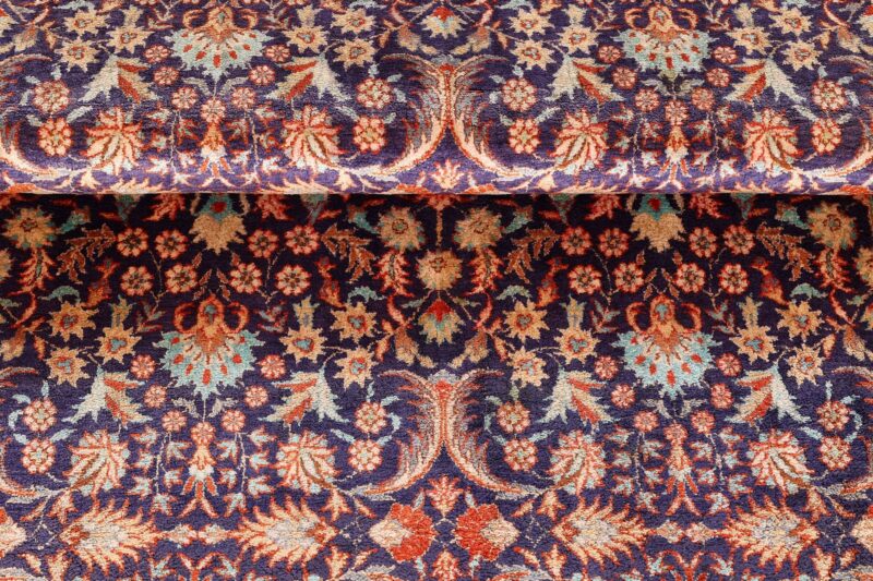 Peking Oriental Rug 105 × 146 cm, Silk, hand-knotted — view 8