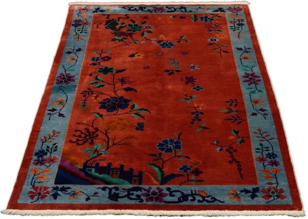 Peking Oriental Rug 125 × 207 cm, Wool, hand-knotted, antique — view 2 Peking Oriental Rug 125 × 207 cm, Wool, hand-knotted, antique — view 2