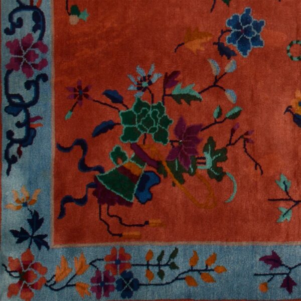 Peking Oriental Rug 125 × 207 cm, Wool, hand-knotted, antique — view 4 Peking Oriental Rug 125 × 207 cm, Wool, hand-knotted, antique — view 4