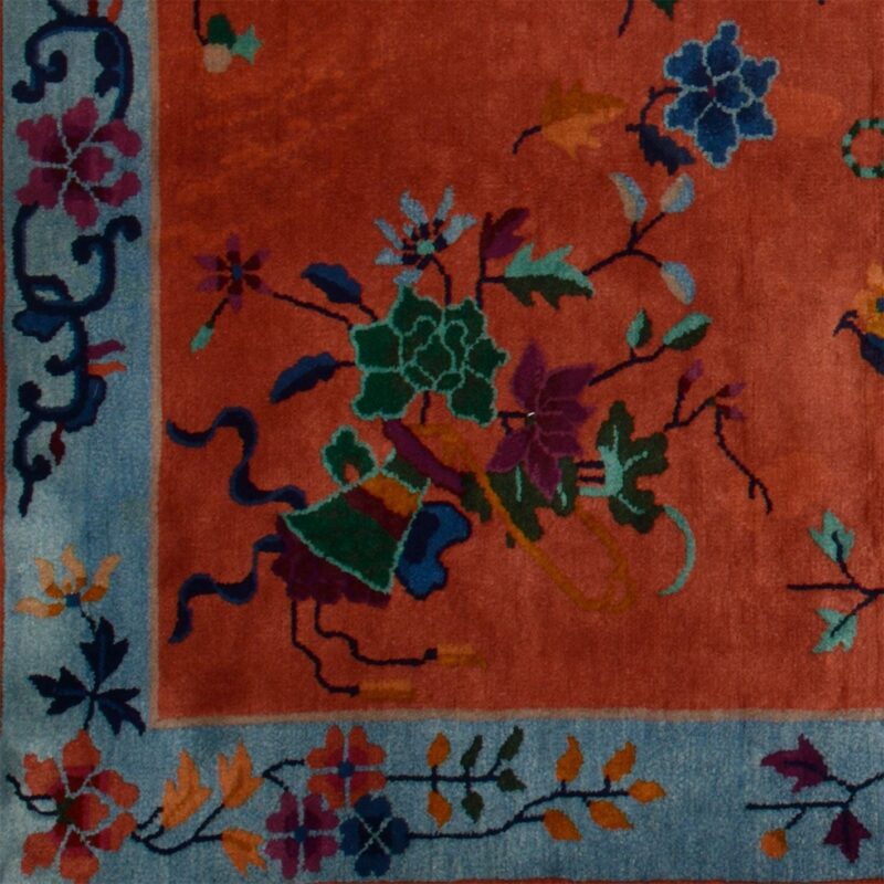 Peking Oriental Rug 125 × 207 cm, Wool, hand-knotted, antique — view 4 Peking Oriental Rug 125 × 207 cm, Wool, hand-knotted, antique — view 4