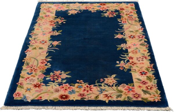 Peking Oriental Rug 130 × 201 cm, Wool, hand-knotted, antique — view 2 Peking Oriental Rug 130 × 201 cm, Wool, hand-knotted, antique — view 2