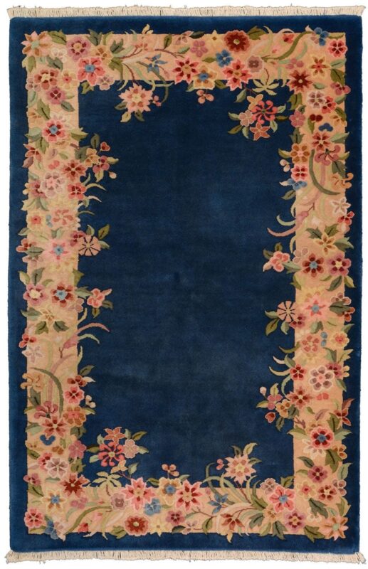 Peking Oriental Rug 130 × 201 cm, Wool, hand-knotted, antique Peking Oriental Rug 130 × 201 cm, Wool, hand-knotted, antique