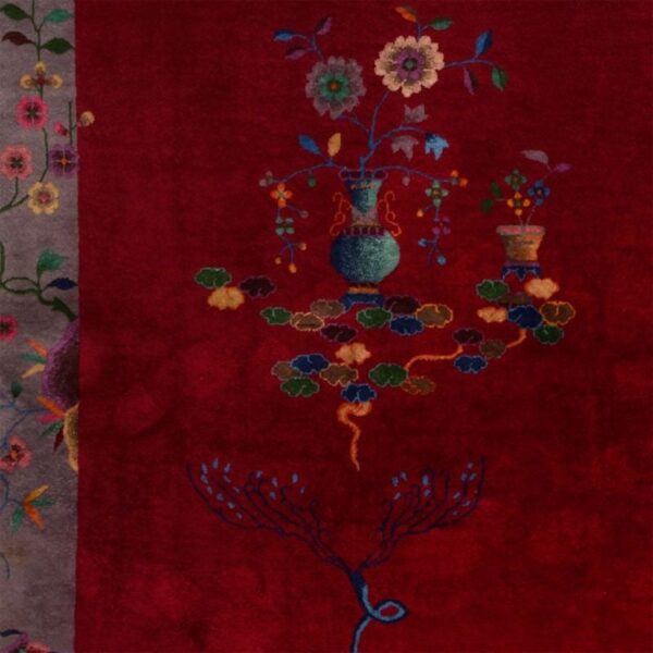 Peking Oriental Rug 270 × 348 cm, Wool, hand-knotted, antique — view 4