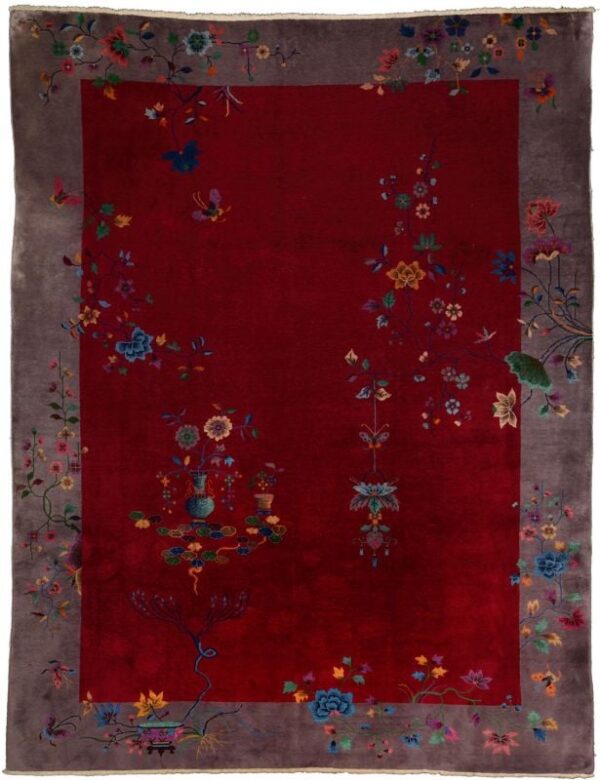 Peking Oriental Rug 270 × 348 cm, Wool, hand-knotted, antique