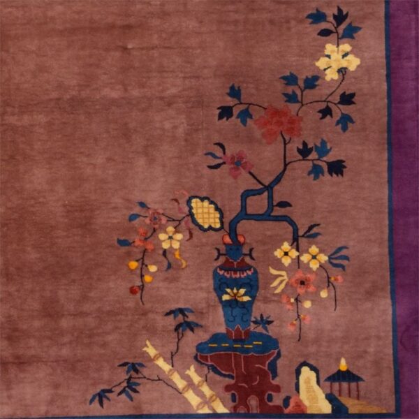 Peking Oriental Rug 271 × 343 cm, Wool, hand-knotted, antique — view 4 Peking Oriental Rug 271 × 343 cm, Wool, hand-knotted, antique — view 4