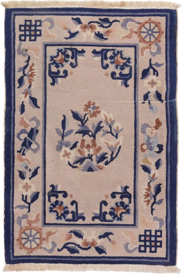 Peking Oriental Rug 62 × 89 cm, Wool, hand-knotted