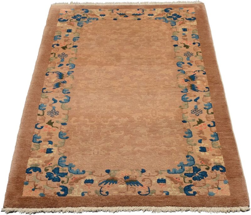 Peking Oriental Rug 92 × 180 cm, Wool, hand-knotted, antique — view 2