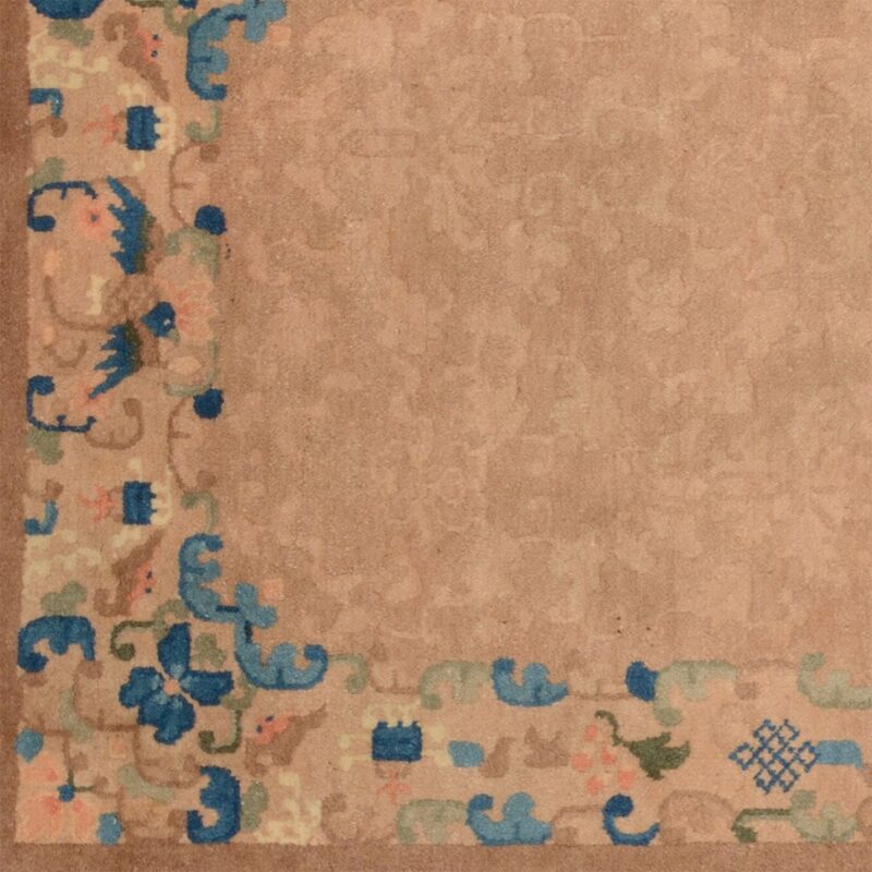 Peking Oriental Rug 92 × 180 cm, Wool, hand-knotted, antique — view 4