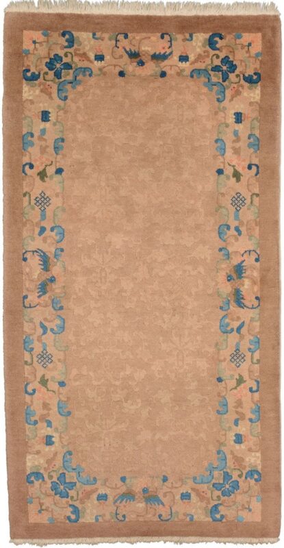 Peking Oriental Rug 92 × 180 cm, Wool, hand-knotted, antique