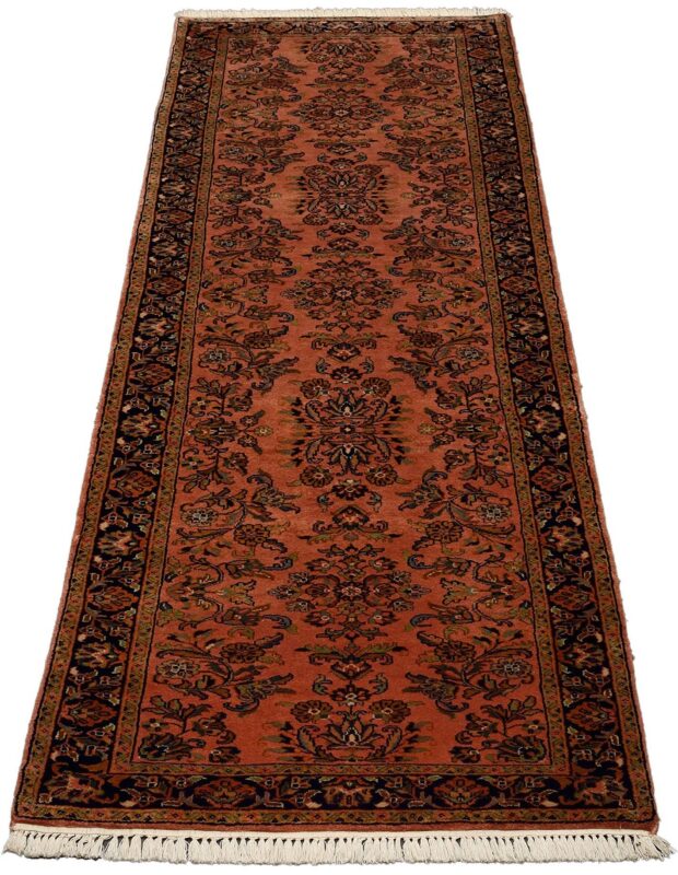 Sarouk Oriental Rug 92 × 290 cm, Wool, hand-knotted, vintage — view 2