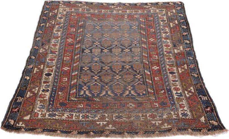 Shiraz Oriental Rug 117 × 157 cm, Wool, hand-knotted, antique — view 2