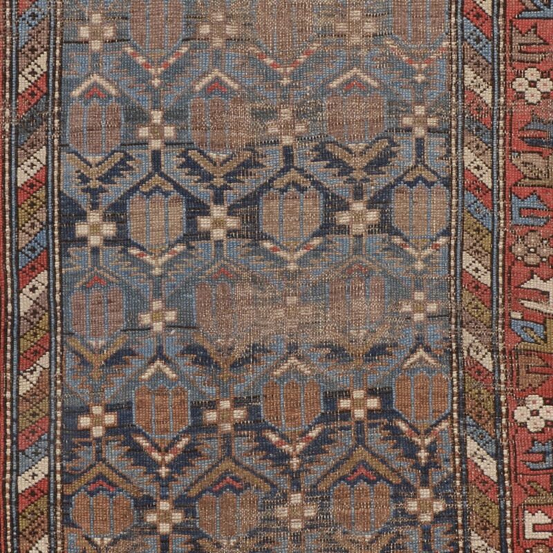 Shiraz Oriental Rug 117 × 157 cm, Wool, hand-knotted, antique — view 4