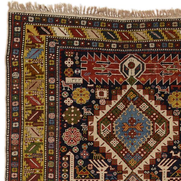Shiraz Oriental Rug 135 × 300 cm, Wool, hand-knotted, antique — view 5