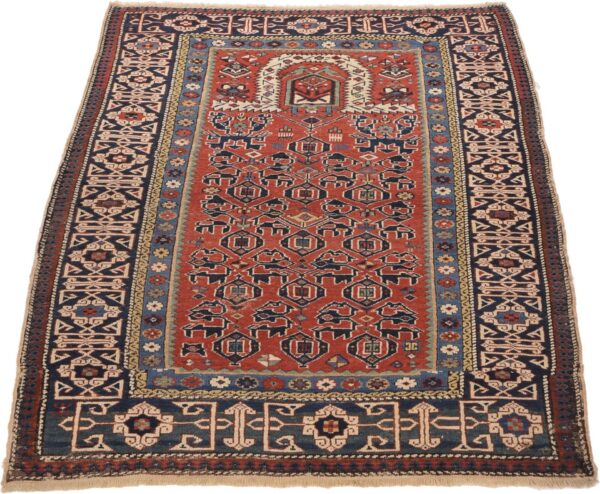 Shiraz Oriental Rug 90 × 150 cm, Wool, hand-knotted, antique — view 2