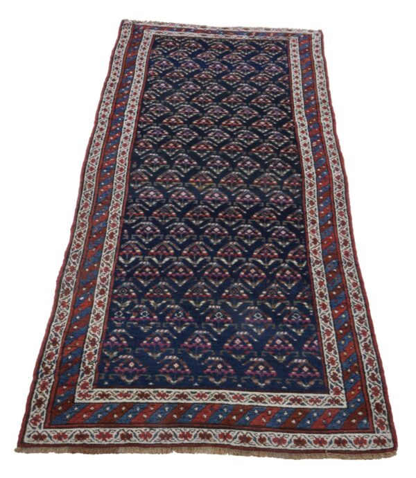 Shirvan Oriental Rug 104 × 295 cm, Wool, hand-knotted, antique — view 2