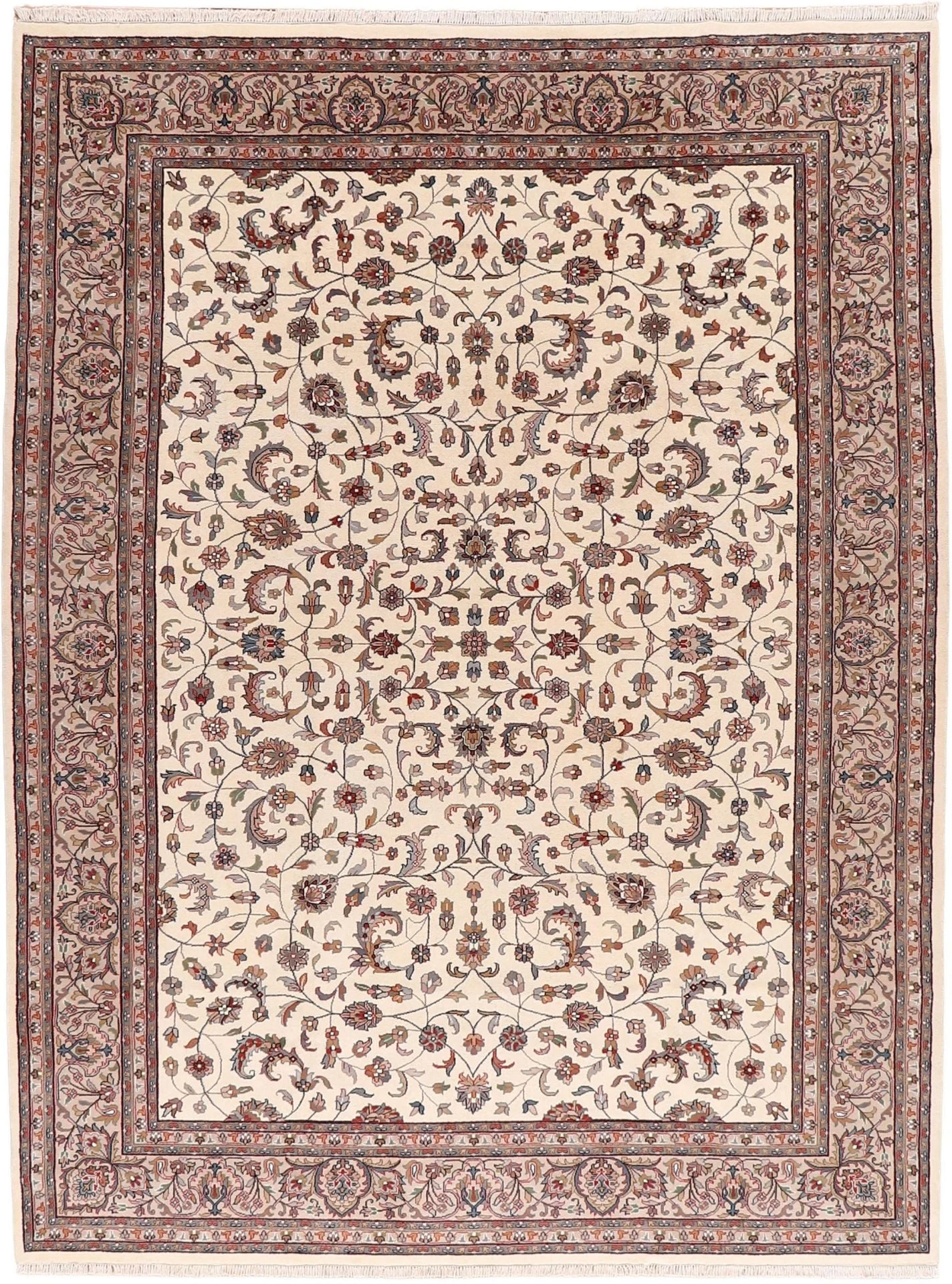 Tabriz Oriental Rug 300 × 400 cm, Wool, hand-knotted