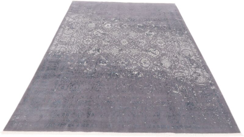 Asman Persian Rug 206 × 300 cm, Wool and Silk, hand-knotted — view 2 Asman Persian Rug 206 × 300 cm, Wool and Silk, hand-knotted — view 2