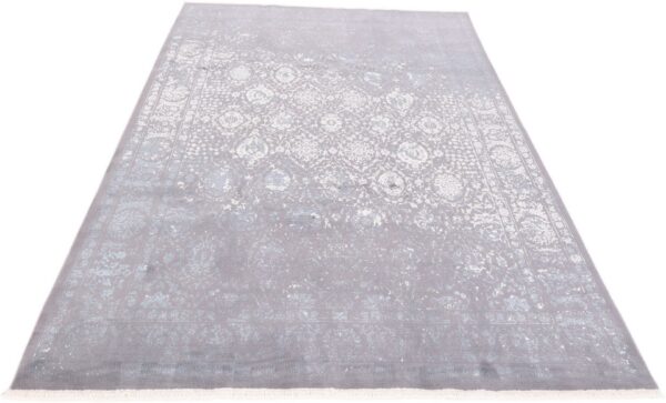 Asman Persian Rug 206 × 300 cm, Wool and Silk, hand-knotted — view 3 Asman Persian Rug 206 × 300 cm, Wool and Silk, hand-knotted — view 3