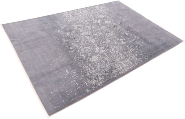 Asman Persian Rug 206 × 300 cm, Wool and Silk, hand-knotted — view 4 Asman Persian Rug 206 × 300 cm, Wool and Silk, hand-knotted — view 4