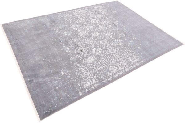 Asman Persian Rug 206 × 300 cm, Wool and Silk, hand-knotted — view 5 Asman Persian Rug 206 × 300 cm, Wool and Silk, hand-knotted — view 5