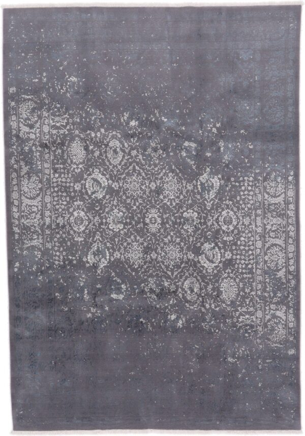 Asman Persian Rug 206 × 300 cm, Wool and Silk, hand-knotted Asman Persian Rug 206 × 300 cm, Wool and Silk, hand-knotted