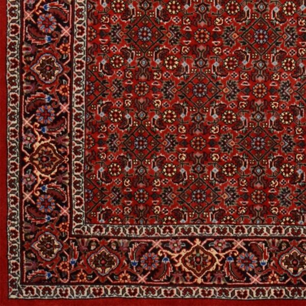 Bijar Persian Rug 114 × 186 cm, Wool and Silk, hand-knotted — view 4 Bijar Persian Rug 114 × 186 cm, Wool and Silk, hand-knotted — view 4