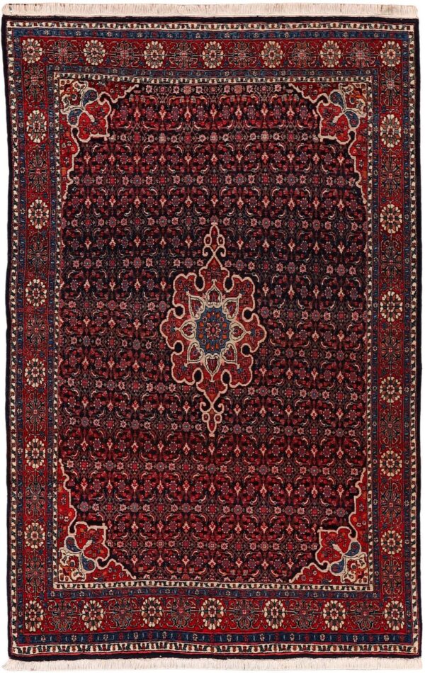 Bijar Persian Rug 136 × 211 cm, Wool, hand-knotted
