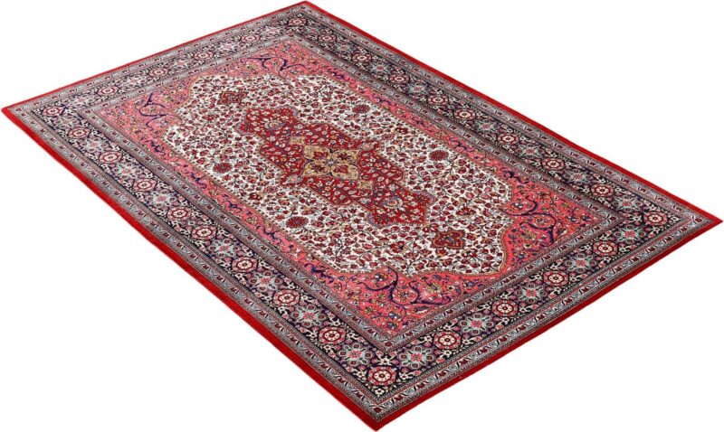 Qom Persian Rug 100 × 140 cm, Silk, hand-knotted — view 3