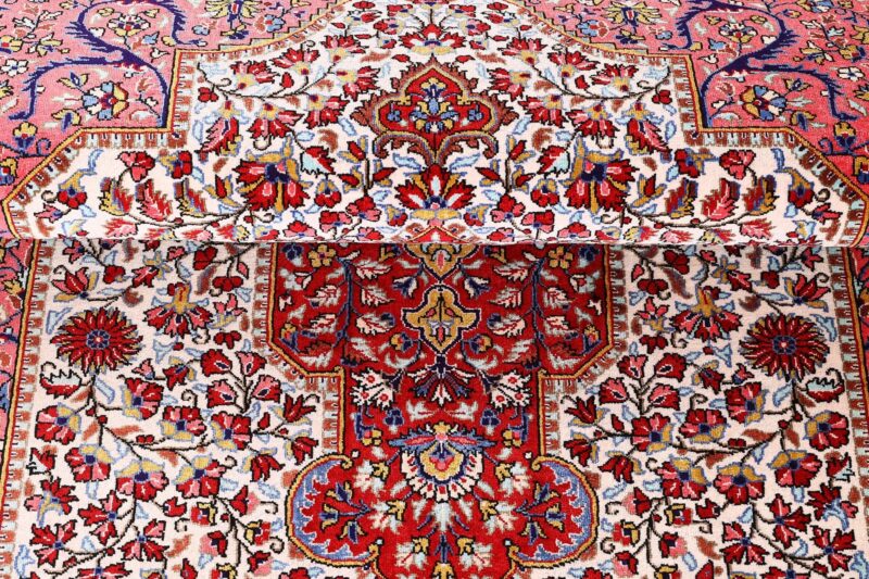 Qom Persian Rug 100 × 140 cm, Silk, hand-knotted — view 7